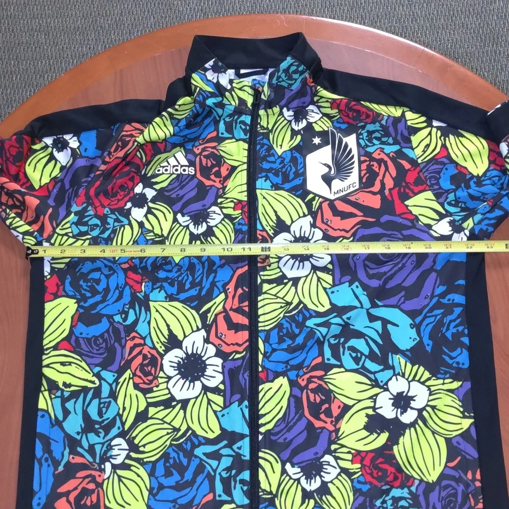 Adidas Tiro Floral Soccer Track Jacket Minnesota United Men’s Medium Zip Up XL - Picture 8 of 15